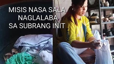 kinantot habang nag lalaba|Misis ni.